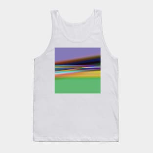 red blue green texture art Tank Top